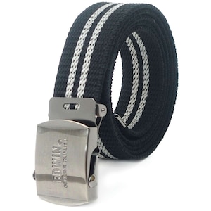 EDWIN�b0101298L 32mm GI�x���g L�i�u���b�N3(�u���b�N�~�O���[)�j�b22269271-BLK3