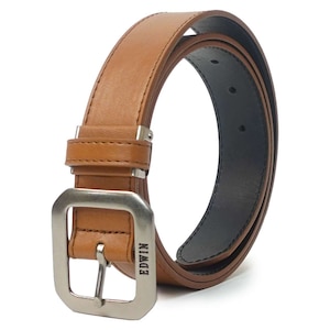 EDWIN�b0111154 35mm PU �M�����\���x���g�i�u���E���j�b22269273-BRN
