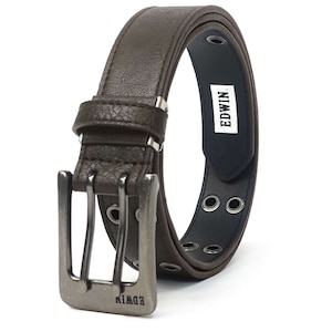 EDWIN�b0111156 35mm PU W�n�g���x���g�i�_�[�N�u���E��(�`���R)�j�b22269275-DBRN