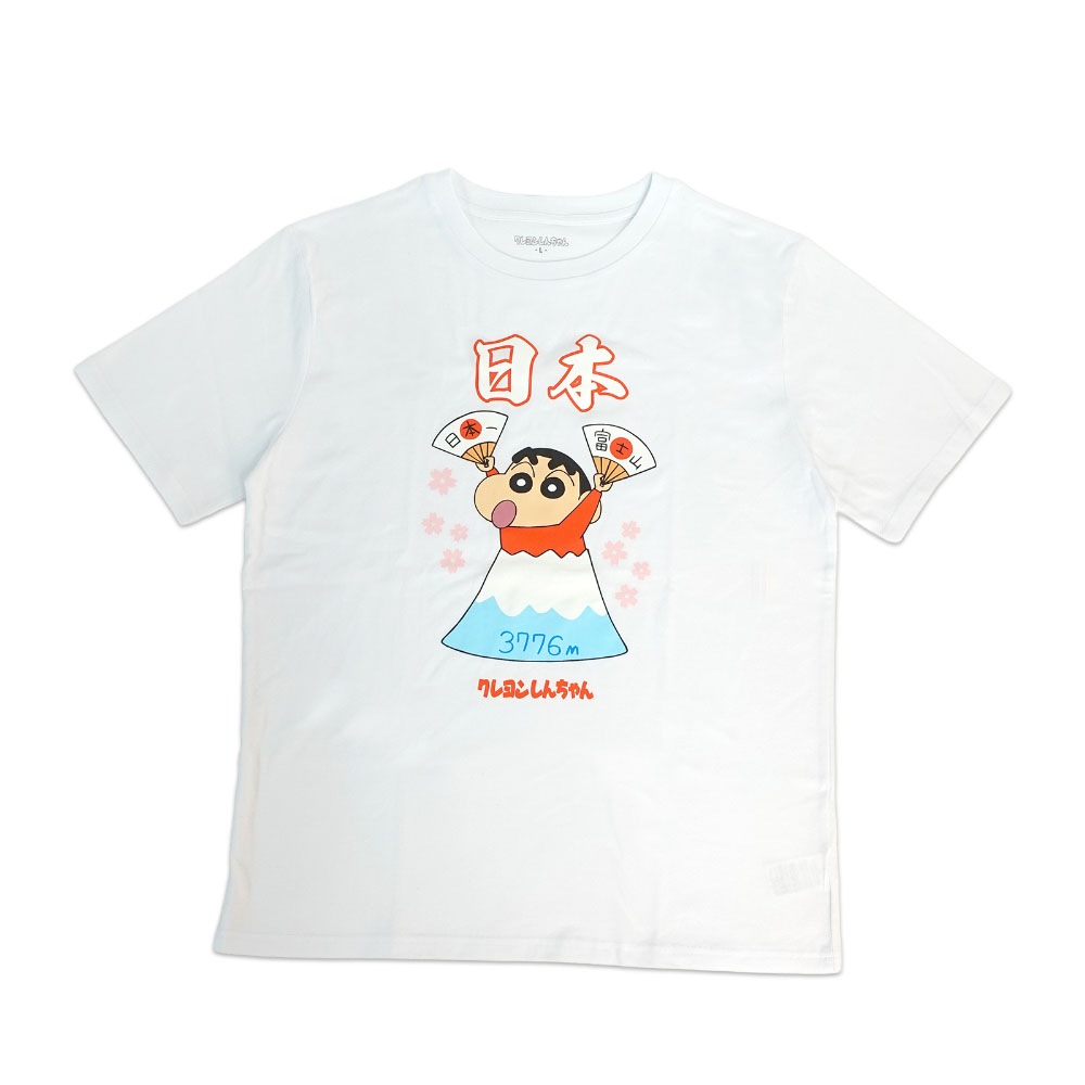クレヨンしんちゃん 富士山Tシャツ（ホワイト・サイズ：XL