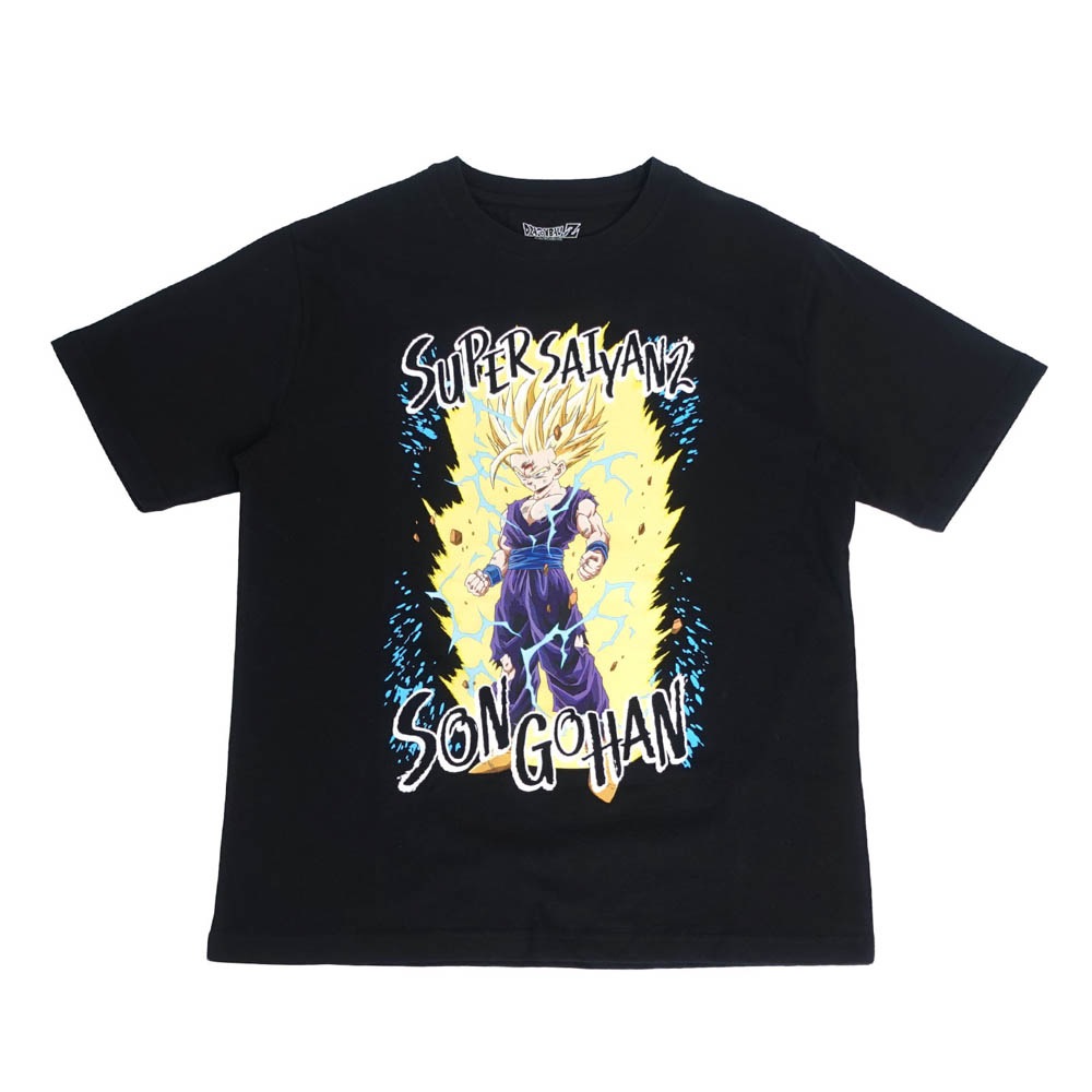 ドラゴンボール 超サイヤ人 悟飯 Tシャツ（ブラック・サイズ：XL