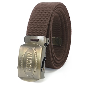 EDWIN�b32mm GI �x���g�i�u���E���j�b22269272-BRN