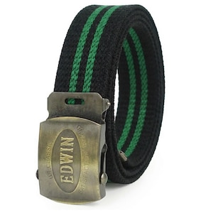 EDWIN�b32mm GI �x���g�i�u���b�N�~�O���[���j�b22269272-GRN