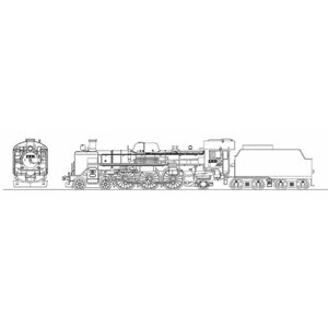(N) 国鉄 C55 30号機II(流改型) 北海道タイプ 蒸気機関車 組立キット