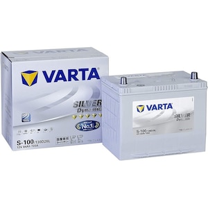 VARTA�b�V���o�[�_�C�i�~�b�N�^EFB�@�[�d����ԁE�A�C�h�����O�X�g�b�v�ԑΉ��J�[�o�b�e���[�y�����i�Ƃ̓����w���s�z�bS-100-VARTA