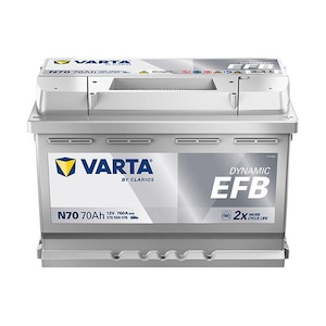 VARTA�b���B�ԗpDIN�K�i�A�C�h�����O�X�g�b�v�ԃo�b�e���[ Dynamic EFB �K�i�FLN3 EFB�y�����i�Ƃ̓����w���s�z�b570500076