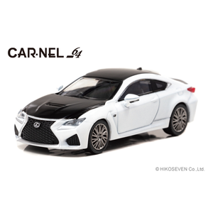 1/64 Lexus RC F "Carbon Exterior Package" 2018 White Nova Glass Flake【CN640032】