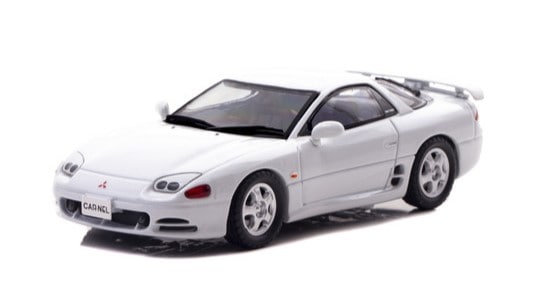 1/43 三菱 GTO Twin Turbo (Z16A) 1993 Galaxy White【CN439303