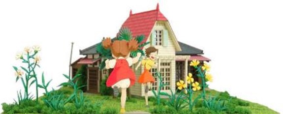 みにちゅあーと] 特別企画 「となりのトトロ」 サツキとメイの家 (組み立てキット) (鉄道模型) - ホビーサーチ 鉄道模型 N