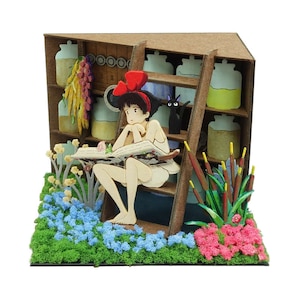 ノンスケール みにちゅあーとキット スタジオジブリmini 魔女の薬草庫（魔女の宅急便）【MP07-121】