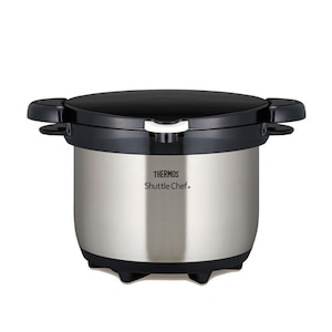 サーモス｜【IH対応】真空保温調理器　20cm　3.0L　クリアステンレス｜KBG-3000-CS