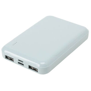 QTJ�i�N�I���e�B�g���X�g�W���p���j�b���o�C���o�b�e���[ 5000mAh�@USB-A�o�́~2�|�[�g  (�u���[)�bQX-058BL