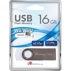 Wii U Usbメモリー16gb Joshin Webショップ 通販 アンサー Ans Usb16gb