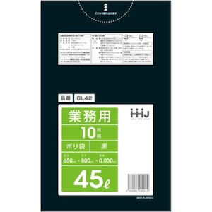 �n�E�X�z�[���h�W���p���b�S�~�� 45L 80�~65cm ����0.03mm 10���� GL42 ���bGL42(ʳ��-���)