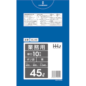�n�E�X�z�[���h�W���p���b�S�~�� 45L 80�~65cm ����0.04mm 10���� GL46 �bGL46