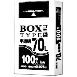 �n�E�X�z�[���h�W���p���b�S�~�� 70L 90�~80cm ����0.025mm 100���� �������bBH75