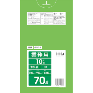 �n�E�X�z�[���h�W���p���b�S�~�� 70L 90�~80cm ����0.04mm 10���� GV72 �΁bGV72