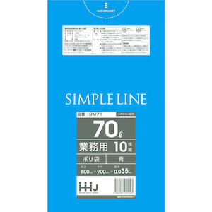 �n�E�X�z�[���h�W���p���b�S�~�� 70L 90�~80cm ����0.035mm 10���� GM71 ���^���Z���z�� �bGM71