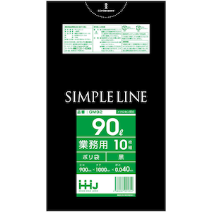 �n�E�X�z�[���h�W���p���b�S�~�� 90L 100�~90cm ����0.04mm 10���� GM92 ���^���Z���z�� ���bGM92