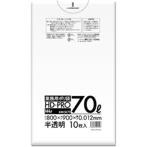 �n�E�X�z�[���h�W���p���b�S�~�� 70L 90�~80cm ����0.012mm 10���� Gk79 �������bGK79