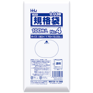 �n�E�X�z�[���h�W���p���b�S�~�� �K�i�� 4�� �H�i�����K�� ����0.03mm 100���� �����b349094