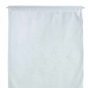 ���h���[�X�b�������[�X�J�[�e�� �X�g���C�v�� ��70cm�~��120cm �z���C�g�b28025WH120
