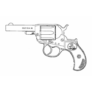ハートフォード｜コルト・ライトニング・シェリフス 3.5インチモデル M1877 リボルバー ヘビーウエイト 発火モデルガン 完成品｜HWS・ｺﾙﾄﾗｲﾄﾆﾝｸﾞｼｪﾘﾌｽ 3.5ｲﾝﾁ M1877ﾘﾎﾞﾙﾊﾞｰ