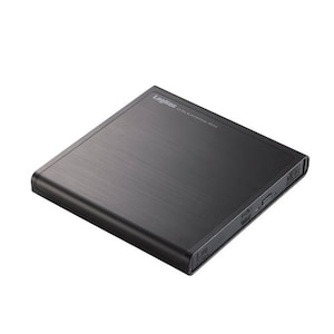 Logitec｜ロジテック｜USB2.0 ポータブルDVDドライブ 書込ソフト付き（ブラック）｜LDR-PMJ8U2LBK