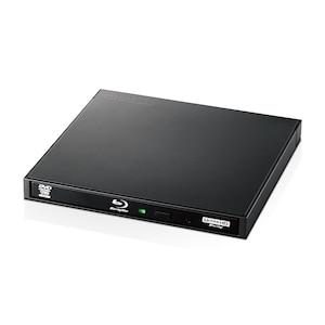 Logitec｜ロジテック｜USB3.2 Gen1(USB3.0)ネイティブ ポータブルBDドライブ（ブラック）｜LBD-PWA6U3LBK