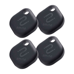 Logitec�i���W�e�b�N�j�b�X�}�[�g�^�O �����h�~�^�O �d�r�� �h�o�E�h��IP65 4���� �y Android Find Hub�Ή� �z amine�i�u���b�N�j�bLGT-BETG1BKG4
