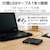 Logitec�b���W�e�b�N�b�O�t�� DVD�h���C�u CD/DVD�Ή� Type-C�Ή� �Đ�/�ҏW/�����݃\�t�g�t�i�u���b�N�j�bLDR-PXA8CU2VBK