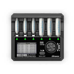 G-FORCE｜Record Buster AA/AAA Charger【G0156】｜G-FORCE.G0156　Record Buster Charger