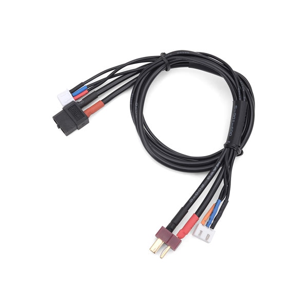 XT60＆T型2P変換コネクター(XT60オス＆2Pメス)2個入【SGC-80