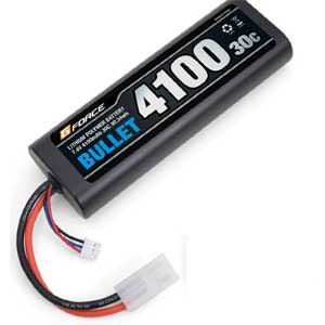 BULLET LiPo 7.4V 4100mAh【GFG008】 | G-FORCE | GF GFG008