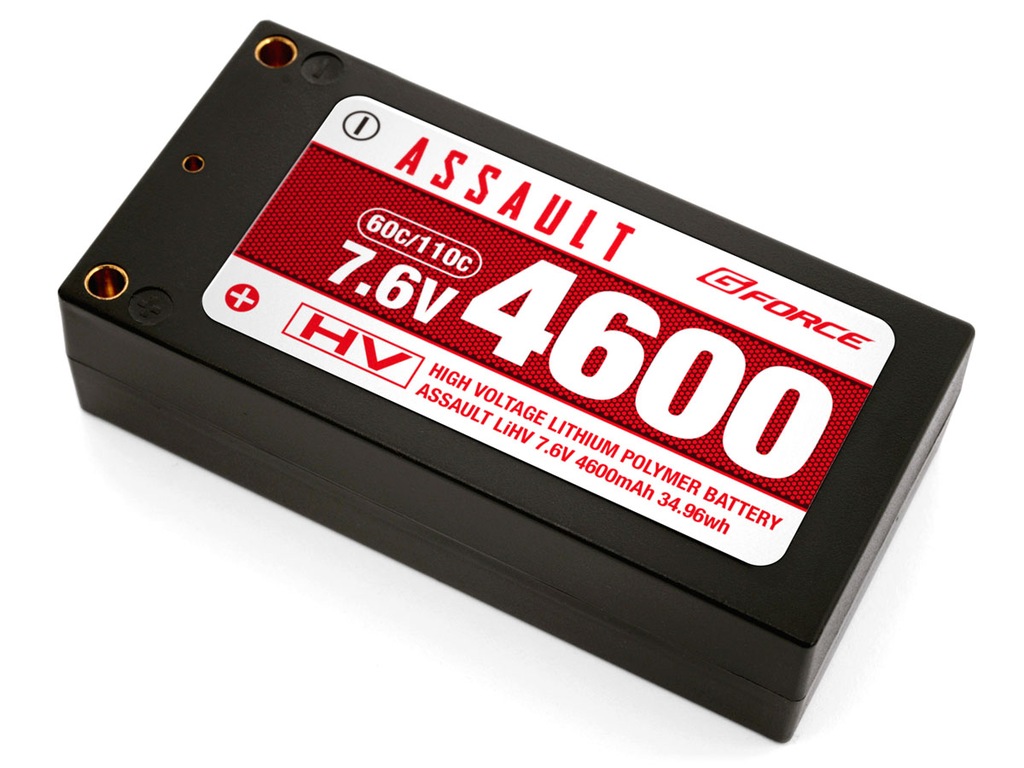 G FORCEショートリポ7.6v 4600 60c/110c HVです。