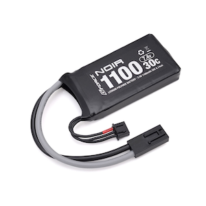 G-FORCE�bNoir LiPo 7.4V 1100mAh PEQ�C���^�C�v�yGFG906�z�bNoirLipo 7.4V1100mAh