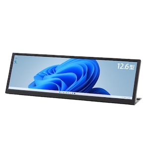 ITPROTECH�b�A�C�e�B�v���e�b�N�b�o�[�^�C�v�t���f�B�X�v���C(12.6�^/IPS/1920�~515/60Hz/miniHDMI/USB TYPE-C�EmicroUSB-D-Sub/VESA)(�u���b�N)�bLCD12HCV-IPSW