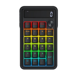 REDRAGON�i���b�h���S���j�b�d��@�\�t�����J�j�J���e���L�[ COVE K733 Mechanical Numpad Keyboard�bK733-RGBTI