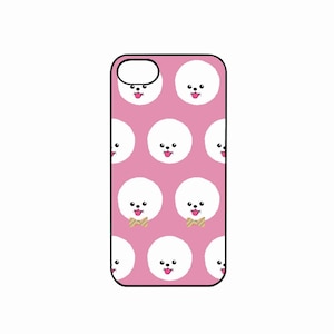 Dparks�biPhone SE(��3/2����)/8/7�p �u���b�N�P�[�X Fashionable Dog�i�r�V�����t���[�[�j�bDS8290I7