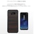 Man��Wood�bGalaxy S8�iSC-02J/SCV36�j�p �V�R�؃P�[�X Ebony�bI9748S8