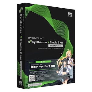 AHS�bSynthesizer V Studio 2 Pro �X�^�[�^�[�p�b�N�b�ݾV���޵2PROST-HD