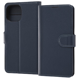 ���C�A�E�g�biPhone 13 mini�i5.4�C���`�j�p �ϏՌ� �蒠�^�P�[�X �V���v�� �}�O�l�b�g�i�_�[�N�l�C�r�[�j�bRT-P30ELC1/DN