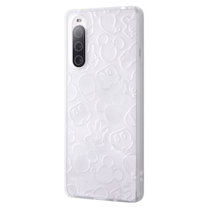 ���C�A�E�g�bXperia 10 V�iSO-52D/SOG11/SoftBank�j�p �u�f�B�Y�j�[�L�����N�^�[�vTPU�\�t�g�P�[�X �L���L���i�~�b�L�[�}�E�X�j�bRT-RDXP10M5A/MKM