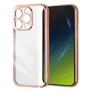 ���C�A�E�g�biPhone15 Pro�i6.1inch/3��j�p TPU�\�t�g�P�[�X META Perfect�i�s���N�S�[���h�j�bRT-P42PFC2/PGM