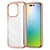���C�A�E�g�biPhone15 Pro�i6.1inch/3��j�p TPU�\�t�g�P�[�X METAMORU�i�s���N�S�[���h�j�bRT-P42TC13/PGM