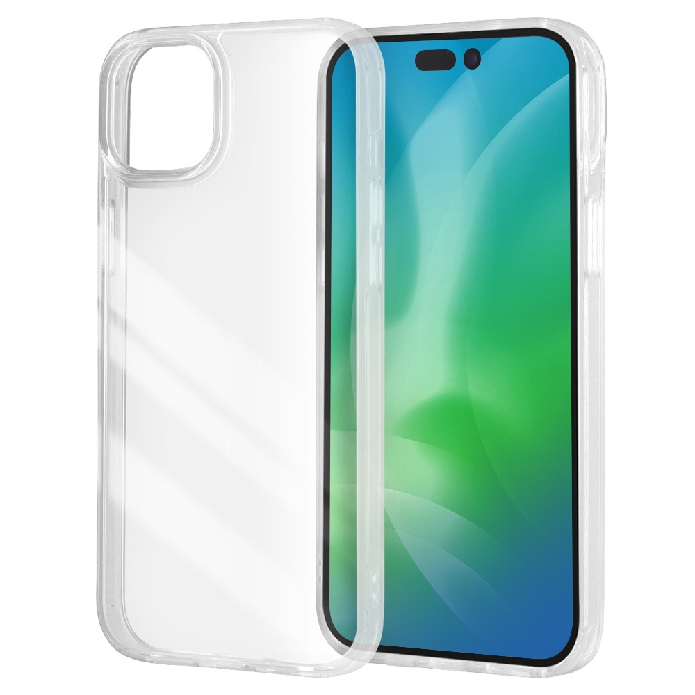 iPhone15 Plus（6.7inch/2眼）用 ハイブリッドケース（クリア