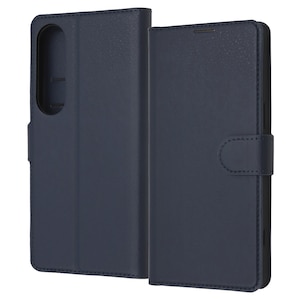 ���C�A�E�g�bXperia 1 VI�iSO-51E�j�p Like standard �ϏՌ� �蒠�^���U�[�P�[�X �V���v�� �}�O�l�b�g�i�_�[�N�l�C�r�[�j�bRT-RXP1M6ELC1/DN