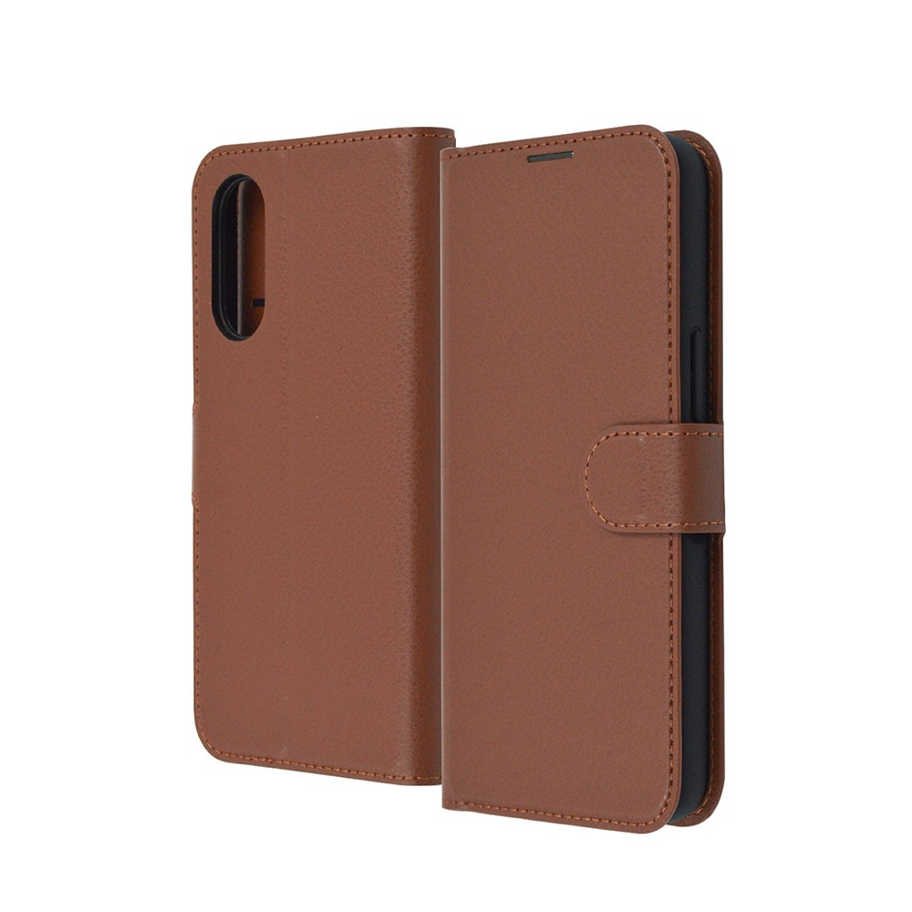 八裕　アローズWe 1台 arrows We2（F-52E）用 Like standard 耐衝撃 手帳型レザー