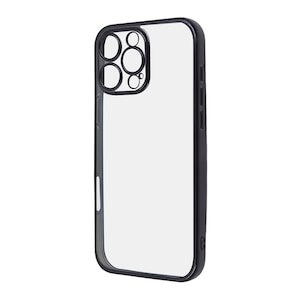 ���C�A�E�g�biPhone 16 Pro Max�p Like standard �����݌v �J�����ی� �Ռ��z�� �o���p�[ ���^���b�N TPU�\�t�g�P�[�X�i�u���b�N�j�bRT-P49PFC2/BM