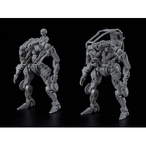 MODEROID 1/35 汎用作業用 エグゾフレーム（グレー）（OBSOLETE（オブソリート））【在庫処分】